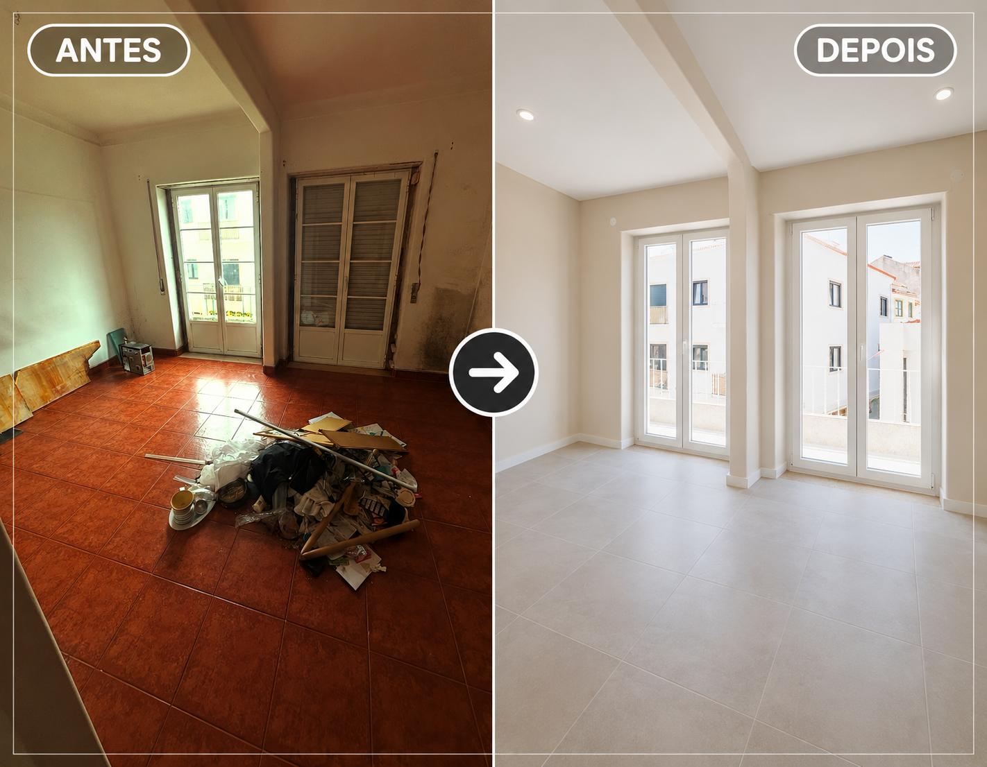 Sala renovada